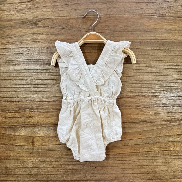 Noralee Lucy Romper Baby Girl - Size 6m - Picture 6 of 6